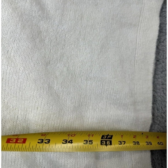 A New Day Poncho Sweater Womens OSFM Cream Collared - Picture 7 of 8